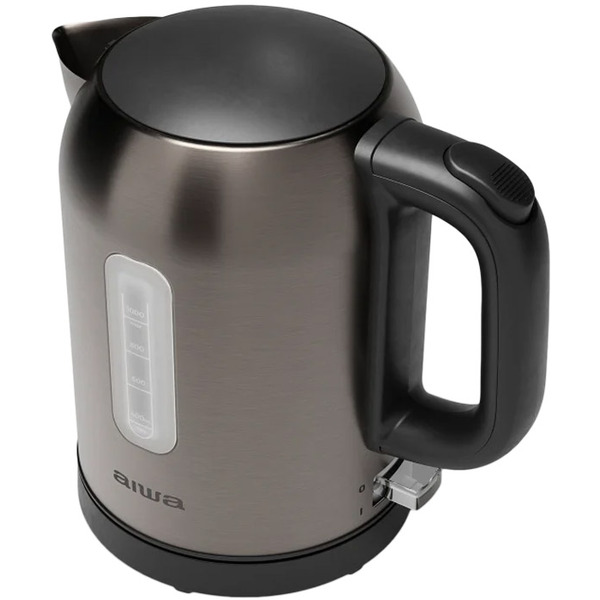 Електрочайник AIWA RYUJIN AKT-1000 2200Вт/ 1л/ Strix/ метал/ коричневий