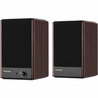 Акустична система 2.0 Microlab SOLO 4, 60Вт, темно-коричнева