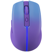 Мишка Defender Mystery MM-301, бездротова Bluetooth+2.4G, 1600 dpi., 4кн., 500mAh,  LED, фіолетова