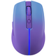 Мишка Defender Mystery MM-301, бездротова Bluetooth+2.4G, 1600 dpi., 4кн., 500mAh,  LED, фіолетова
