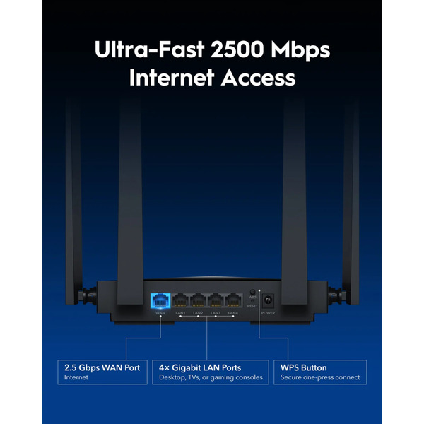 Бездротовий маршрутизатор (роутер) Cudy WR3600E