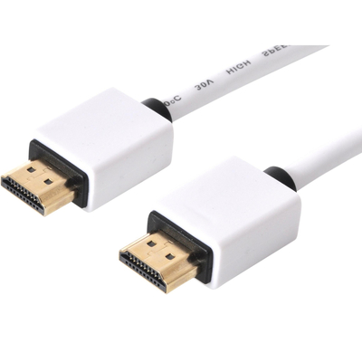 Кабель HDMI M - M, 1.0 м, Sandberg, HDMI-2.0 білий