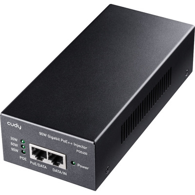 Адаптер PoE Cudy Iнжектор POE400, 90W Gigabit PoE+/PoE Injector