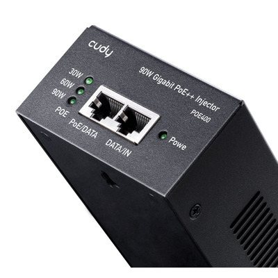 Адаптер PoE Cudy Iнжектор POE400, 90W Gigabit PoE+/PoE Injector