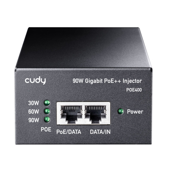 Адаптер PoE Cudy Iнжектор POE400, 90W Gigabit PoE+/PoE Injector