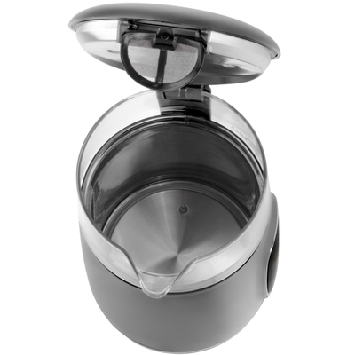 Електрочайник Adler AD 1305 grey 1850-2200Вт/ 1.7л/ скло/ встановлення температури/