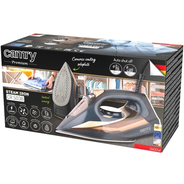 Праска з парою Camry CR 5036