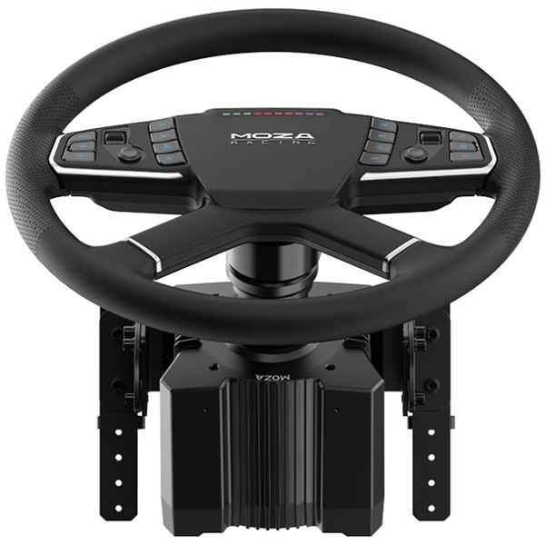 Кермо і педалі MOZA R5 Trucking Bundle for PC, 14кн., подв. педалі SR-PLite, кермо TSW