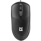 Мишка Defender Trace MB-989, USB, 3кн., 1000dpi, чорна