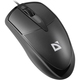 Мишка Defender Trace MB-989, USB, 3кн., 1000dpi, чорна
