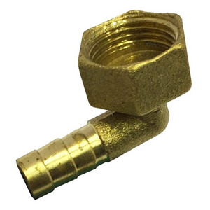 Штуцер угловой Украина 1/2 дюйма внутренняя резьба х М10 мм латунь