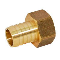 Штуцер переходник Украина 1/2 дюйма внутренняя резьба х М20 мм латунь