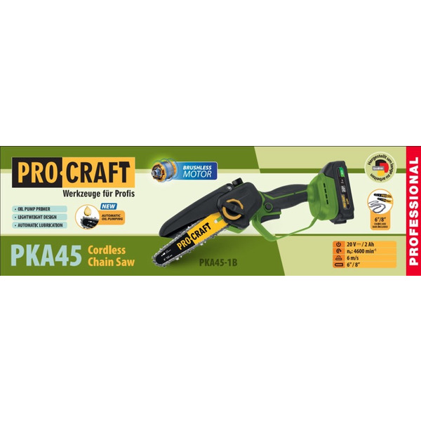 Акумуляторна міні пила Procraft PKA45 (1 акб)