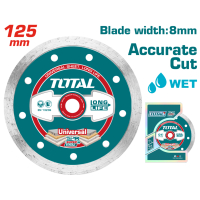 Алмазний диск по плитці TOTAL TAC2121253 (125х22.2мм.)