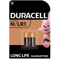 Спеціальна лужна батарейка Duracell N 1,5V, (E90 / LR1), 2 шт. в упаковці