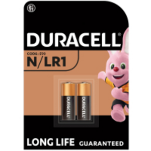 Спеціальна лужна батарейка Duracell N 1,5V, (E90 / LR1), 2 шт. в упаковці