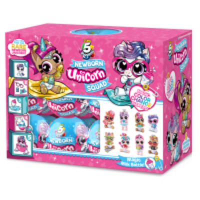 Ігровий набір Zuru Mini Brands Baby Unicorn фігурки-сюрприз у шарі 5 шт. в асортименті