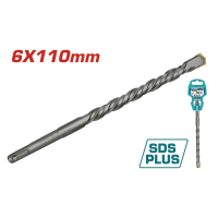 Бур TOTAL TAC310601 SDS plus 6x110мм