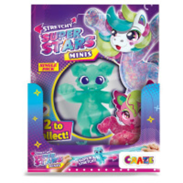 Игрушка Craze Superstars Тянучка суперзвезда Minis в ассортименте 51344