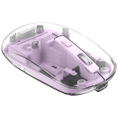 Миша XO M12 Bluetooth wireless transparent Purple