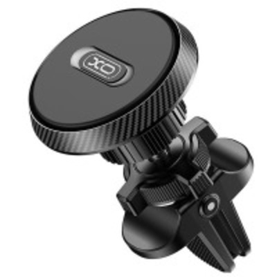 Автотримач XO C122 Air Vent Car Holder Round Magnetic Bracket Black
