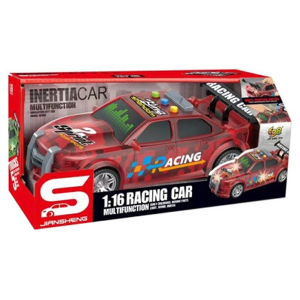 Іграшка CARS S Поліцейська машина червона 1:16 (CJ-4247838)
