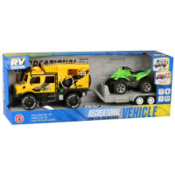 Игрушка CARS S Гоночный внедорожник с прицепом и пляжным мотоциклом в ассортименте (CJ-4512173)