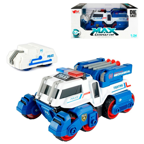Полицейская боевая машина CARS S 3в1 Pull-Back 1:24 (CJ-4849897)