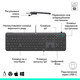 IT набір Logitech Signature Slim MK620 Wired Combo for Business - GRAPHITE (920-013349)