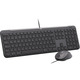IT набір Logitech Signature Slim MK620 Wired Combo for Business - GRAPHITE (920-013349)