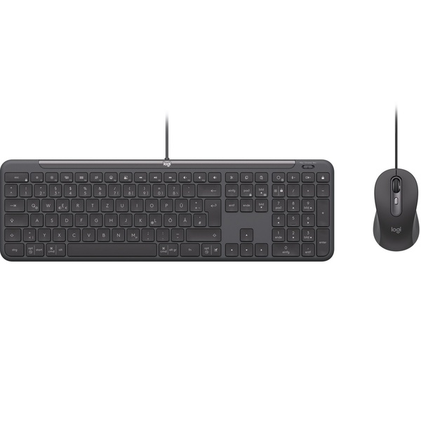 IT набір Logitech Signature Slim MK620 Wired Combo for Business - GRAPHITE (920-013349)