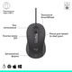 IT набір Logitech Signature Slim MK620 Wired Combo for Business - GRAPHITE (920-013349)