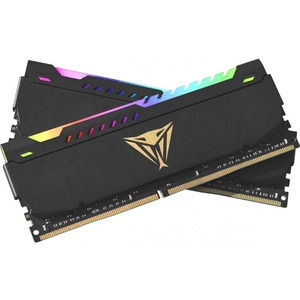 Модуль памяти DDR4 2x32GB/3200 Patriot Viper Steel RGB Black (PVSR464G320C8K)