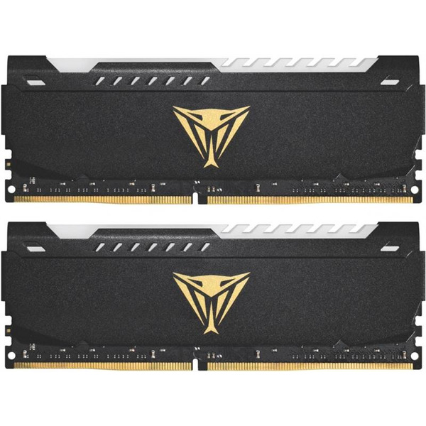 Модуль памяти DDR4 2x32GB/3600 Patriot Viper Steel RGB Black (PVSR464G360C0K)