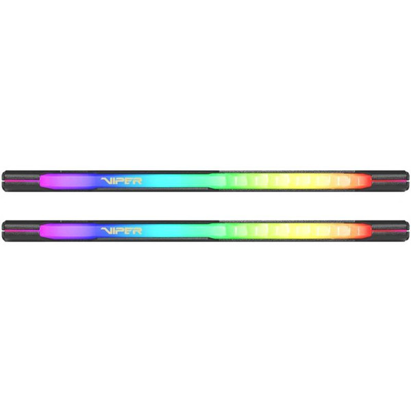 Модуль памяти DDR4 2x32GB/3600 Patriot Viper Steel RGB Black (PVSR464G360C0K)