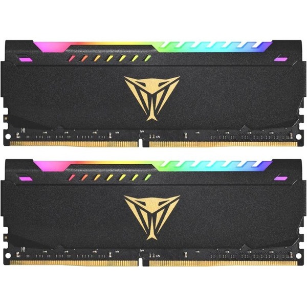 Модуль памяти DDR4 2x32GB/3600 Patriot Viper Steel RGB Black (PVSR464G360C0K)
