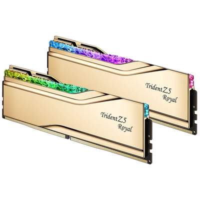 Модуль памяти DDR5 2x16GB/6000 G.Skill Trident Z5 Royal Gold (F5-6000J2836G16GX2-TR5G)