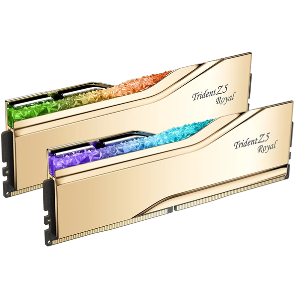 Модуль памяти DDR5 2x16GB/6000 G.Skill Trident Z5 Royal Gold (F5-6000J2836G16GX2-TR5G)