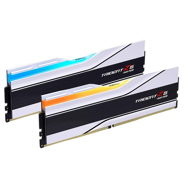 Модуль памяти DDR5 2x16GB/6400 G.Skill Trident Z5 Neo RGB White (F5-6400J3239G16GX2-TZ5NRW)
