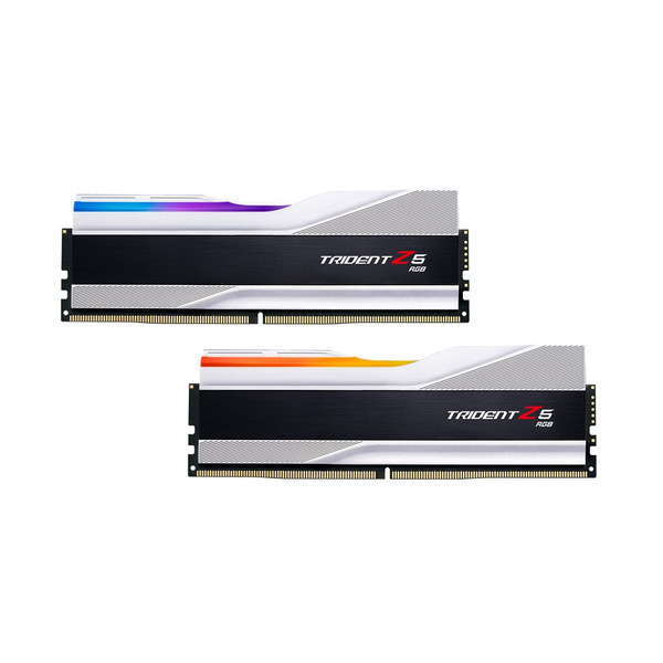 Модуль памяти DDR5 2x16GB/6400 G.Skill Trident Z5 RGB Silver (F5-6400J3239G16GX2-TZ5RS)