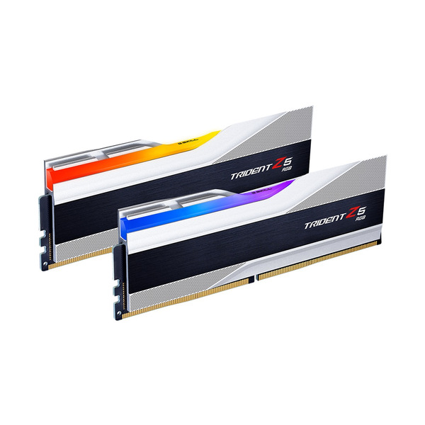 Модуль памяти DDR5 2x16GB/6400 G.Skill Trident Z5 RGB Silver (F5-6400J3239G16GX2-TZ5RS)