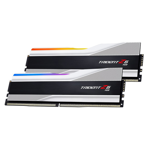 Модуль памяти DDR5 2x16GB/6800 G.Skill Trident Z5 RGB Silver (F5-6800J3445G16GX2-TZ5RS)