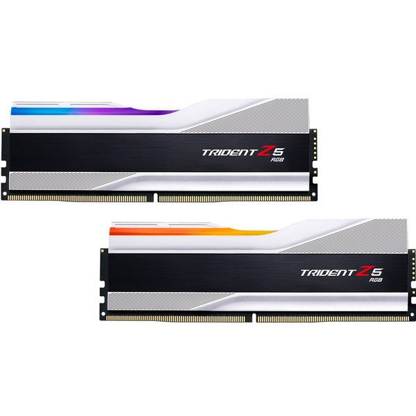 Модуль памяти DDR5 2x16GB/7200 G.Skill Trident Z5 RGB Silver (F5-7200J3445G16GX2-TZ5RS)
