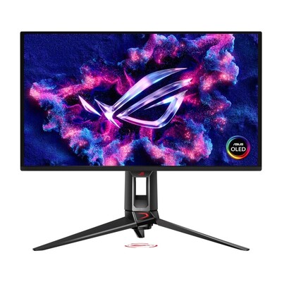 Монитор Asus 31.5" ROG Swift PG32UCDMZ (90LM09T0-B01371) OLED Black; 3840x2160 (240 Гц), 0.03 мс, 450 кд/м2, 2хHDMI, DisplayPort, 3хUSB3.2, USB-C