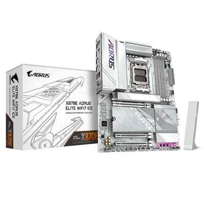 Материнская плата Gigabyte X870E Aorus Elite WiFi7 Ice Socket AM5