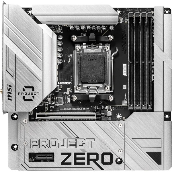 Материнская плата MSI B650M Project Zero Socket AM5