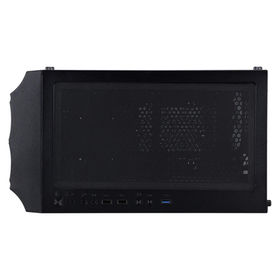 Корпус 1stPlayer X3-M-BK-4F1 Black без БП