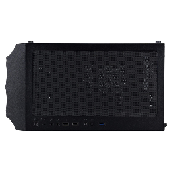 Корпус 1stPlayer X3-M-BK-4F1 Black без БП