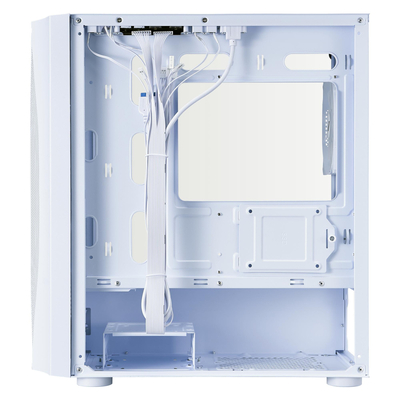 Корпус 1stPlayer X3-M-WH-4F1-W White без БП