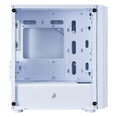 Корпус 1stPlayer X3-M-WH-4F1-W White без БП